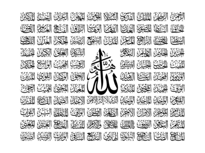 اسماء الله الحسنى